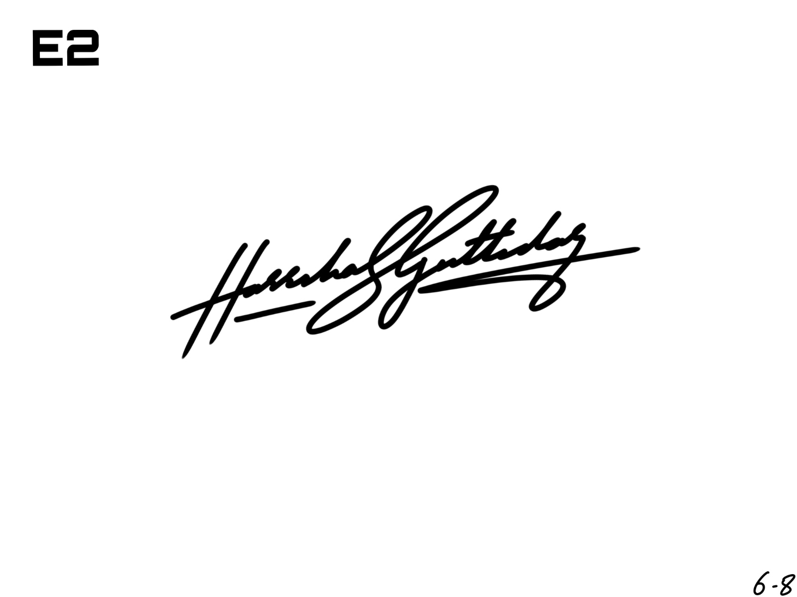 Signature Sample 2